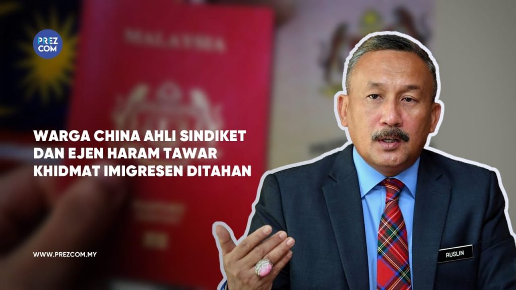 Warga China Dan Agen Sindiket Haram Tawar Perkhidmatan Imigresen Ditahan.
