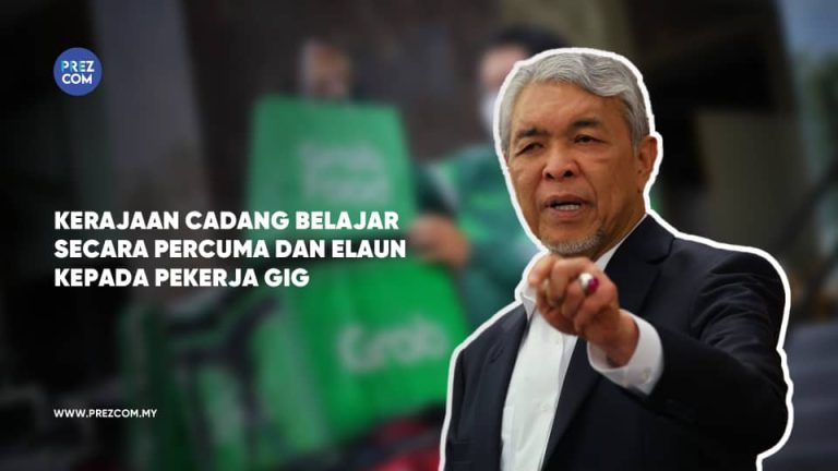 Kerajaan Cadang Belajar Secara Percuma Dan Elaun Kepada Pekerja GIG