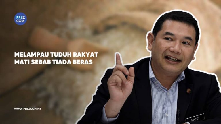 Melampau, tuduh rakyat mati sebab tak ada beras