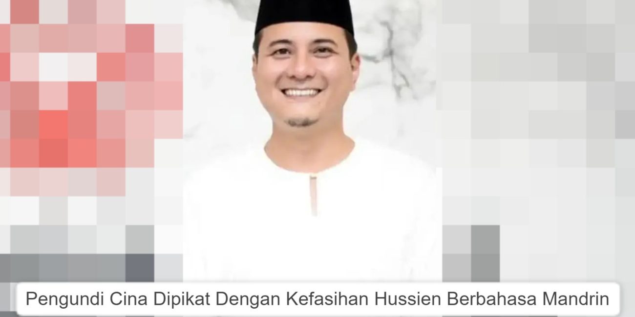 PRK DUN Mahkota. Pengundi Cina dipikat Dengan Kefasihan Syed Hussien Berbahasa Mandarin.