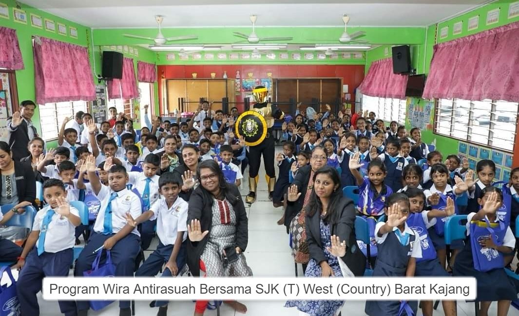 PROGRAM WIRA ANTIRASUAH BERSAMA SJK (T) WEST COUNTRY (BARAT) KAJANG