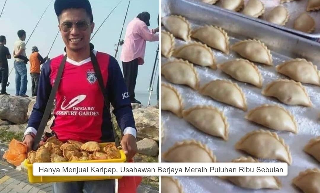 Dengan Hanya Menjual Karipap, Usahawan Berjaya Meraih Puluhan Ribu Sebulan.