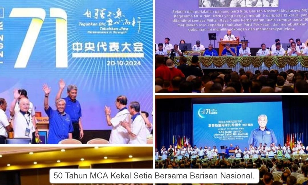 50 Tahun MCA Kekal Setia Bersama Barisan Nasional.