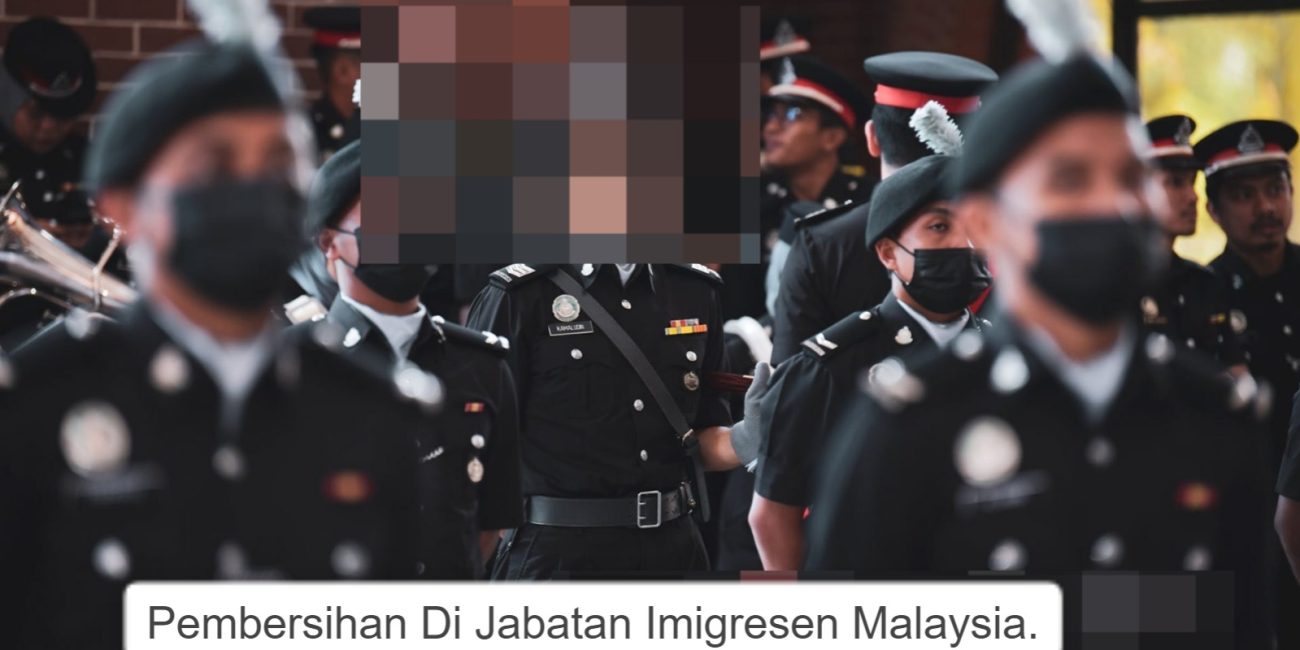 Pembersihan Di Jabatan Imigresen Malaysia.