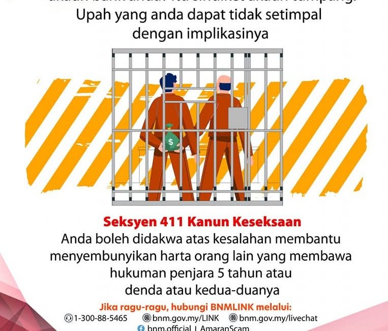 Waspada Dengan Sindiket Akaun Tumpang