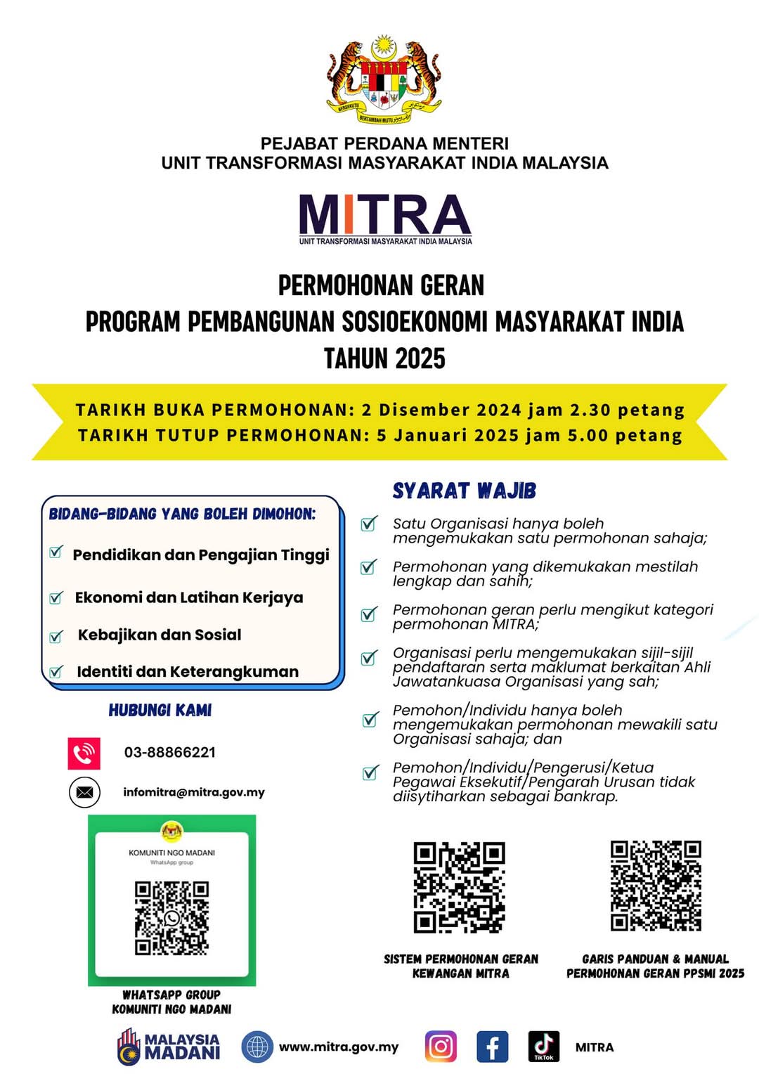 𝙋𝙀𝙍𝙈𝙊𝙃𝙊𝙉𝘼𝙉 𝙂𝙀𝙍𝘼𝙉 𝙋𝙍𝙊𝙂𝙍𝘼𝙈 𝙋𝙀𝙈𝘽𝘼𝙉𝙂𝙐𝙉𝘼𝙉 𝙎𝙊𝙎𝙄𝙊𝙀𝙆𝙊𝙉𝙊𝙈𝙄 𝙈𝘼𝙎𝙔𝘼𝙍𝘼𝙆𝘼𝙏 𝙄𝙉𝘿𝙄𝘼 𝙏𝘼𝙃𝙐𝙉 2025