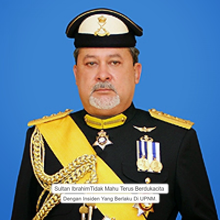 Sultan Ibrahim Tidak Mahu Terus Berdukacita Dengan Insiden Yang Berlaku Di UPNM.