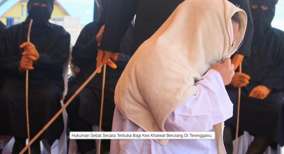 Hukuman Sebat Secara Terbuka Bagi Kes Khalwat Berulang Di Terengganu.