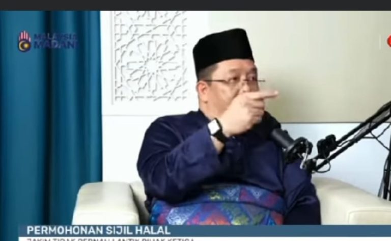 Jakim Tidak Melantik Orang Tengah Sebagai Perunding Untuk Mendapatkan Sijil Halal Jakim.