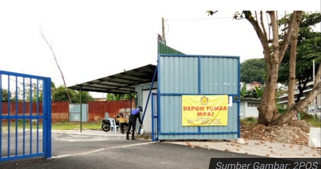 Wanita Warga China Berjaya Melarikan Keretanya Dari Depoh Tunda MPAJ